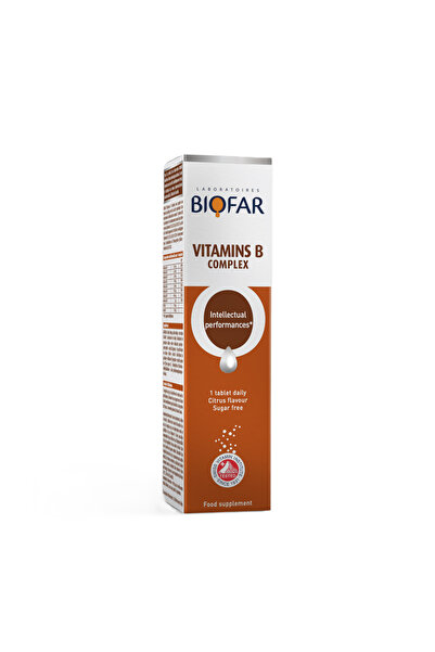 biofar Effervescent Vitamin B Complex - 20 Tablets