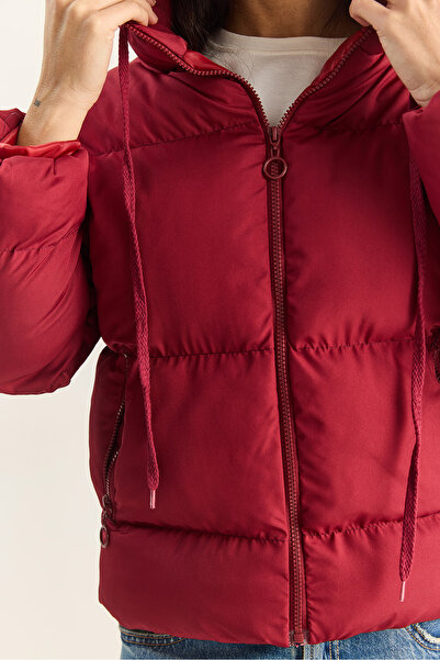 Bianco Lucci Women's Hooded Puffer Coat