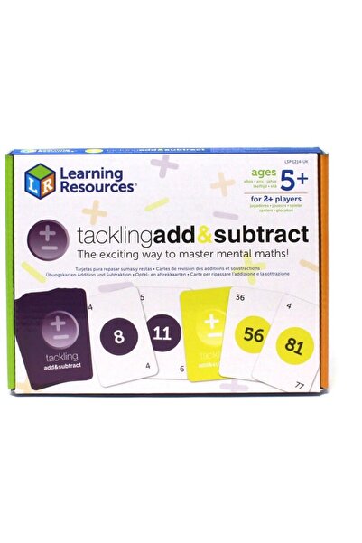 Learning Resources Joc de carti - Exersam adunarea si scaderea