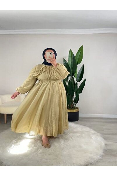 Thebomb CEREN Broş Detaylı Elbise