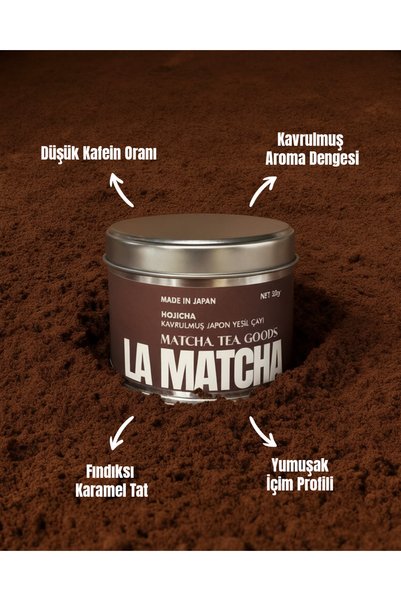 LA MATCHA Hojicha – Roasted Japanese Green Tea - 50g