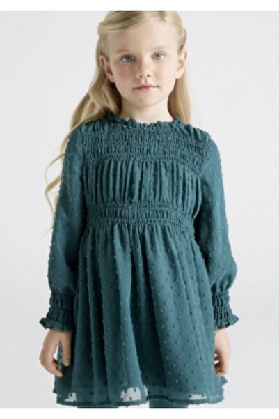 MAYORAL Rochie verde smarald