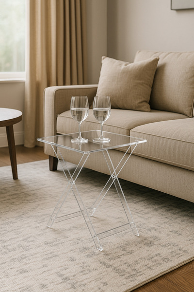 Genenic Luxury acrylic table set, 6 pieces
