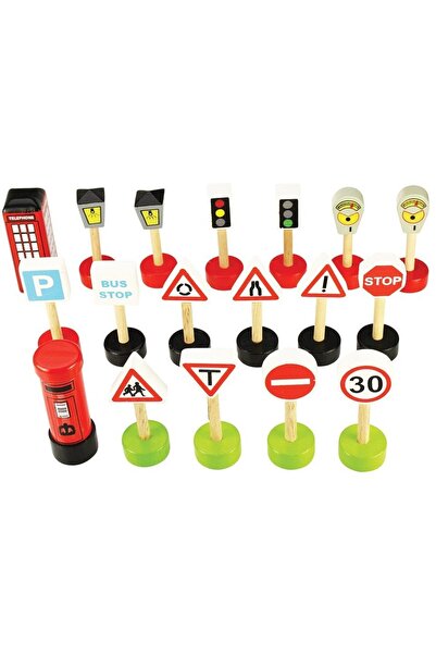 BIGJIGS Toys Semne de circulatie