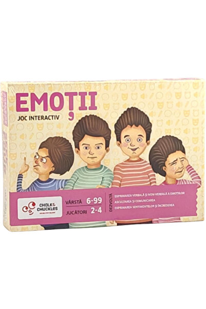 Chalk and Chuckles Joc interactiv - Emotii