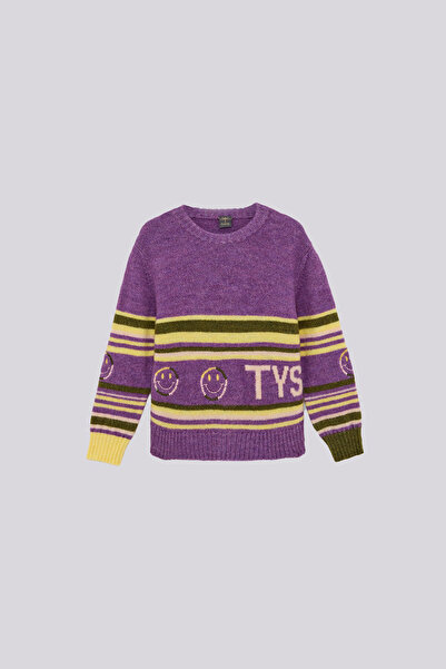 Tyess Girl Patterned Sweater