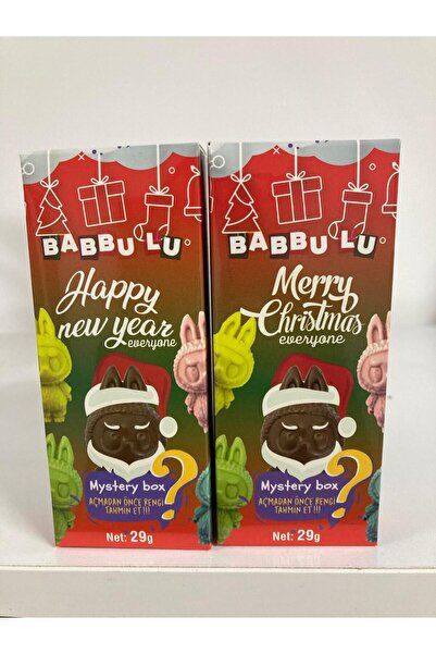 EMA CHOCOLATE BABBU LU LABUBU YILBAŞI SÜRPRİZ ÇİKOLATA 16 ADET X 29 GR