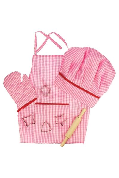 BIGJIGS Toys Set sortulet si accesorii roz