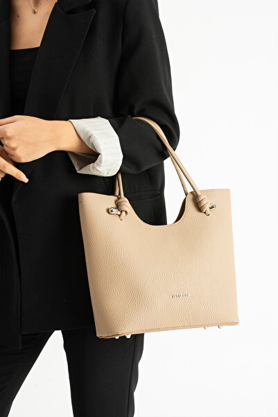 Just Polo Women's Shoulder Bag Plain Leather