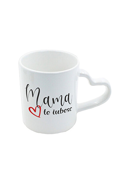AFFIX THE DIFFERENT PERSPECTIVE Personalized white mug, white heart-shaped ha...