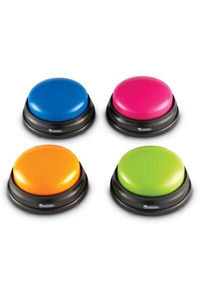 Learning Resources Buzzers (cu sunete pentru raspuns) - set 4 buc