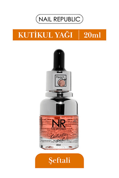 Nail Republic Kütikül Yağı 20 ml – Profesyonel Manikür Nemlendirici Tırnak Ba...