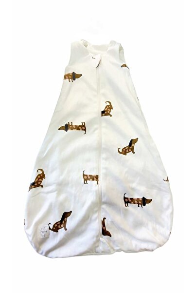 PAMUK HANIM Elyafsız 1.0 Tog Torba Kız Erkek Bebek-çocuk çift katlı pamuklu penye uyku tulumu/KÖPEK