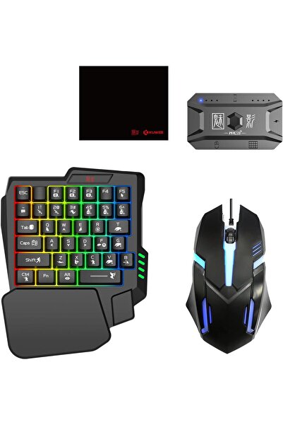 EACAM محول لوحة المفاتيح والماوس M1 Pro - محول ألعاب محمول (BT5.0)