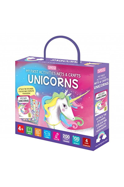 SASSI Primul set de arta & lucru manual - Unicorni