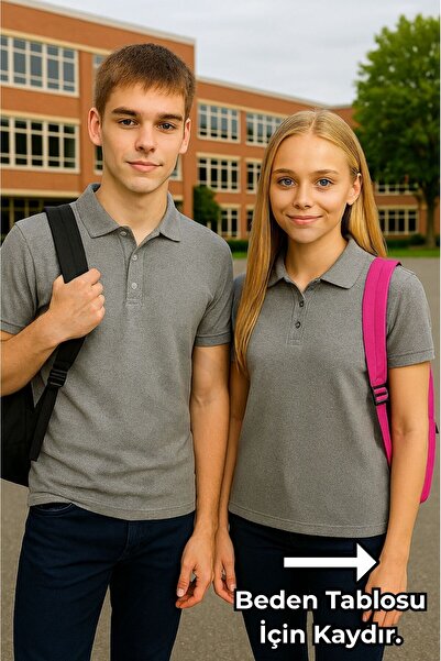 chulfa School T-Shirt Uniform High School Boy (1 Piece) Short Sleeve Polo Collar Unisex