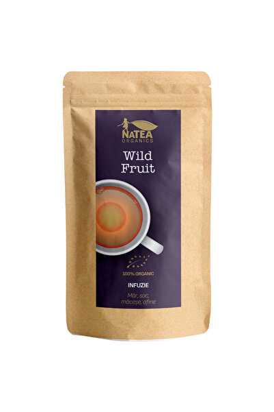 naTEa Organics Apple, Elderflower, Rose Hip, Currant & Blackberry Tea - Wild Fruit