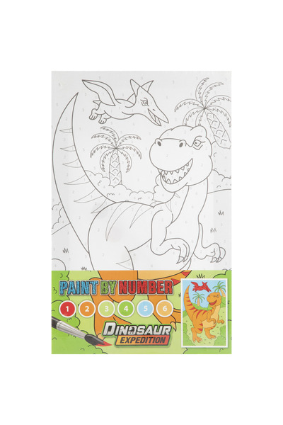 GRAFİX Tablou pictez pe numere - Dinozaur