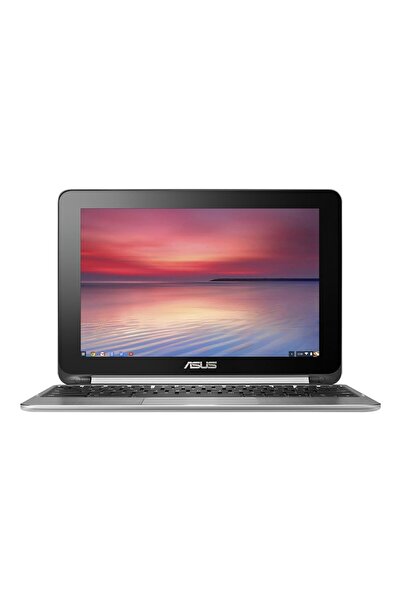 ASUS C100PA-DB01 Chromebook Flip 10.1" Touchscreen Laptop, Quad-Core, 2GB RAM, 16GB SSD