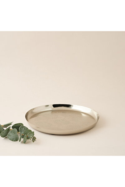 Lifestyle صينية مزخرفة بنقشة زهور - 25 سم