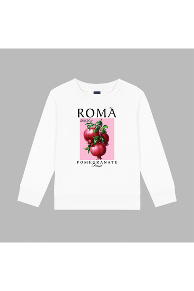 BLITZIST Hanorac cu guler rotund, cu imprimeu Roma Nar, croială tinerescă, cu...