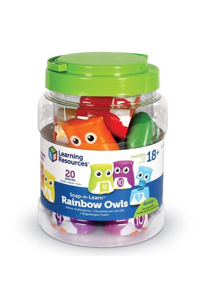 Learning Resources Bufnite cu cifre si forme