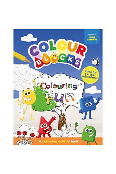 Colourblocks Carte de colorat cu activitati - Culori distractive