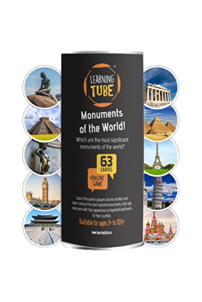 K-TOYZ Joc Learning Tube® - Monumentele lumii