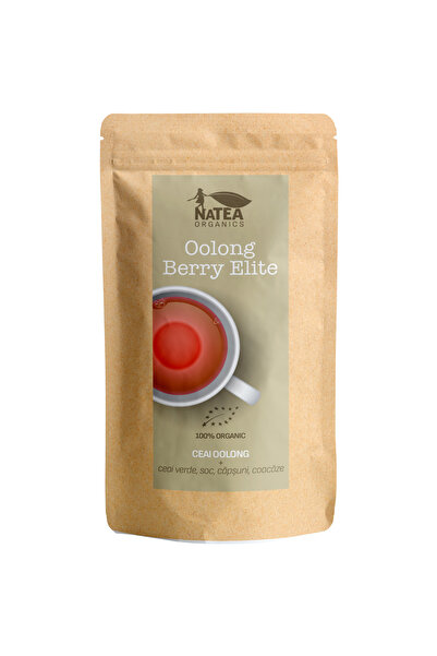 naTEa Organics Oolong Tea with Elderflower, Strawberries and Currants - Oolong Berry Elite