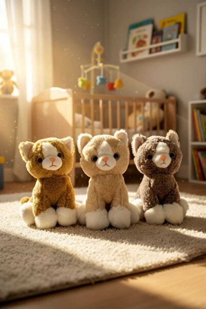 Fidan oyuncak Soft Textured Plush Cat Toy 30 cm