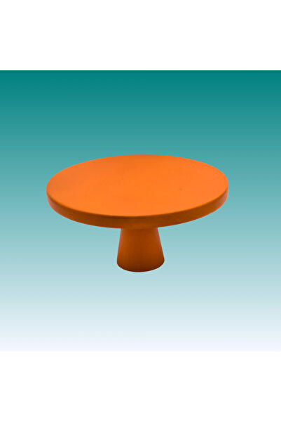 na neşeli ahşap 26 cm Orange Cake Display Stand Birthday Cake Display Stand with Stand Decoration Wooden Cake Stand