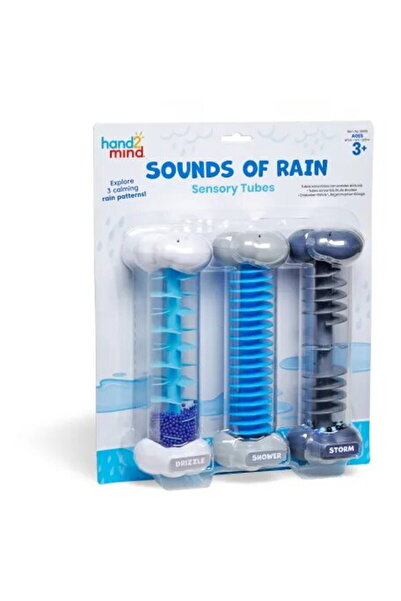 Hand2Mind Sensory Test Tubes - Rain Sounds