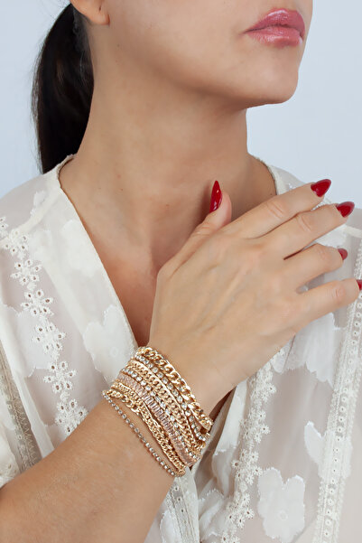 Liveyn Design سوار أنيق بتصميم ثمانية صفوف