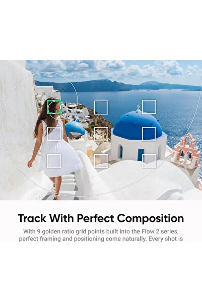 Insta360 Flow 2 Plus image stabilizer with built-in tripod and selfie stick, 375g, universal