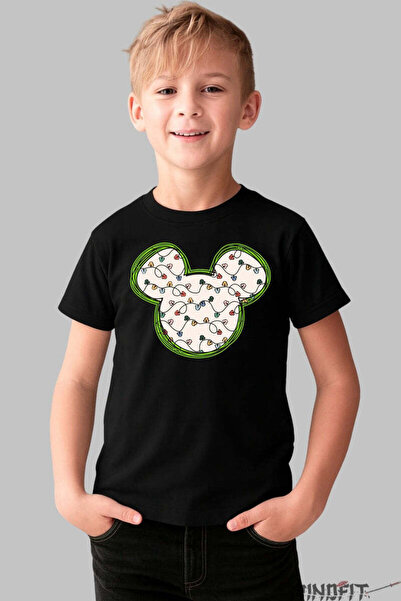 GILDAN Tricou De Craciun Copii Silueta Festiva Cu Instalatie Baiat