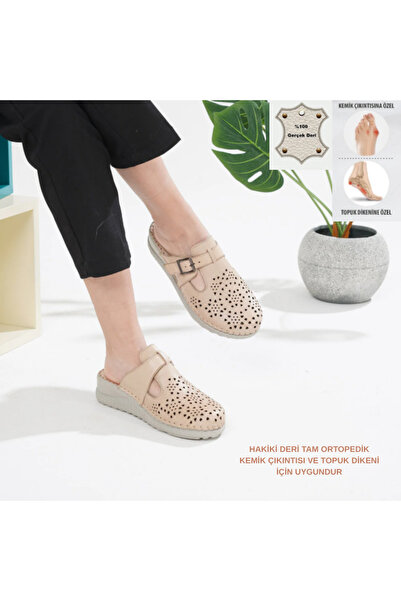 Cozi company Orthopedic Leather Sabo Slippers Are Suitable for Heel Spurs and Bone Protrusions