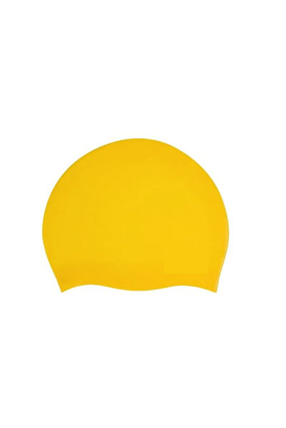 best sporting Cască de înot din silicon, adulți, galbenă