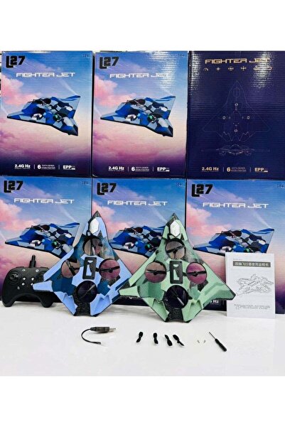 Generic RC Remote Control Fighter Airplane 2.4G EPP Foam Glider - Multicolour