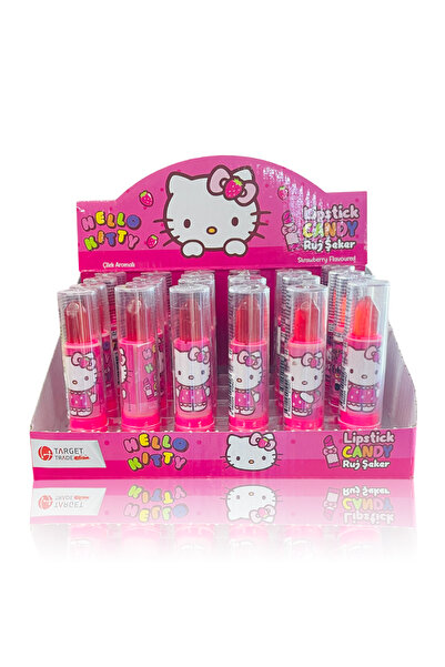 Target Hello Kitty Meyveli Ruj Şeker 6gr 24'lü