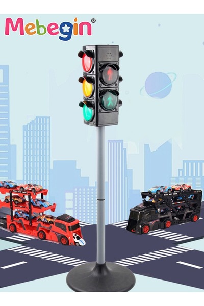 MEBEGIN لعبة محاكاة إشارة المرور الضوئية مع الصوت، نموذج إشارة المرور الضوئية...