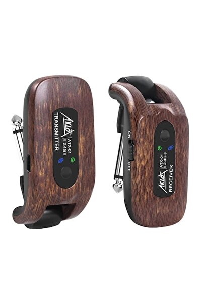 Aklot Sistem de chitară wireless de 2,4 GHz cu transmițător și receptor, bate...