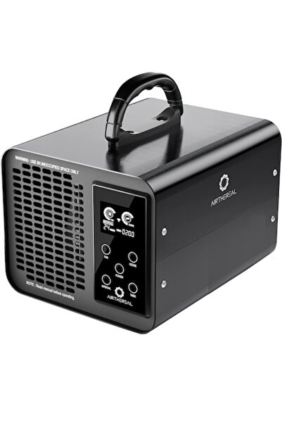 Airthereal Generator de ozon profesional inteligent 10.000 mg/h — WiFi, control prin aplicație, LCD, temporizator, sterilizator O3