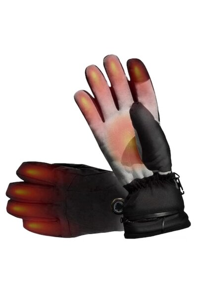 LET Heated gloves with 3000 mAh battery, 360° heating, touchscreen, waterproo...