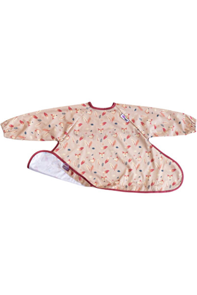 Tidy Tot Baveta cu maneci si ventuze - Vulpite