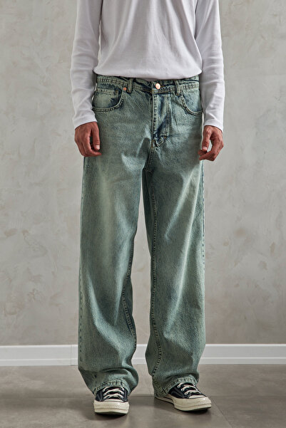 HYMAN Men's Extra Baggy Jeans
