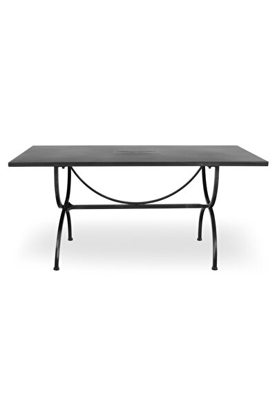 Maison Mex Rectangular garden/terrace table, MEDICI, L.160 l.90 H.74 cm, black