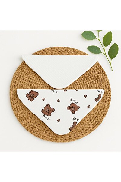 BYS BABY FASHION 100% Cotton Organic Baby Girl - Boy Mouth Wipes Set of 7 Boxed