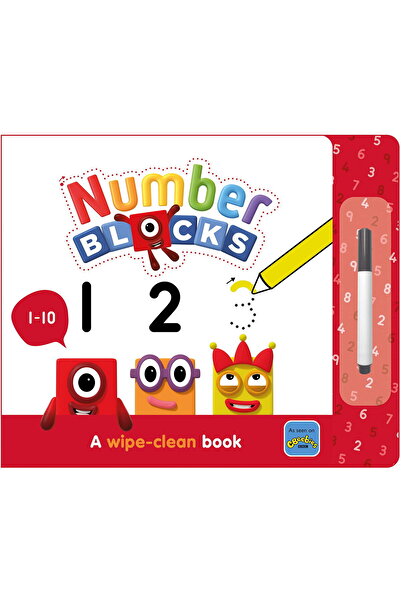 Numberblocks Carticica Scriu si sterg 1-10