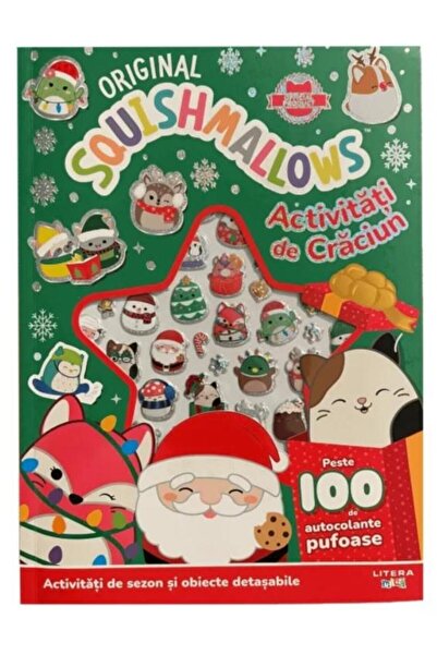 Editura Litera Original Squishmallows. Activitati de Craciun