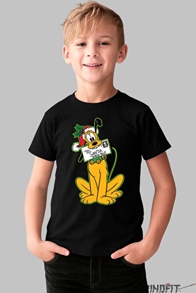 GILDAN Tricou De Craciun Copii Catelusul Cu Scrisoare Pentru Mosu Baiat